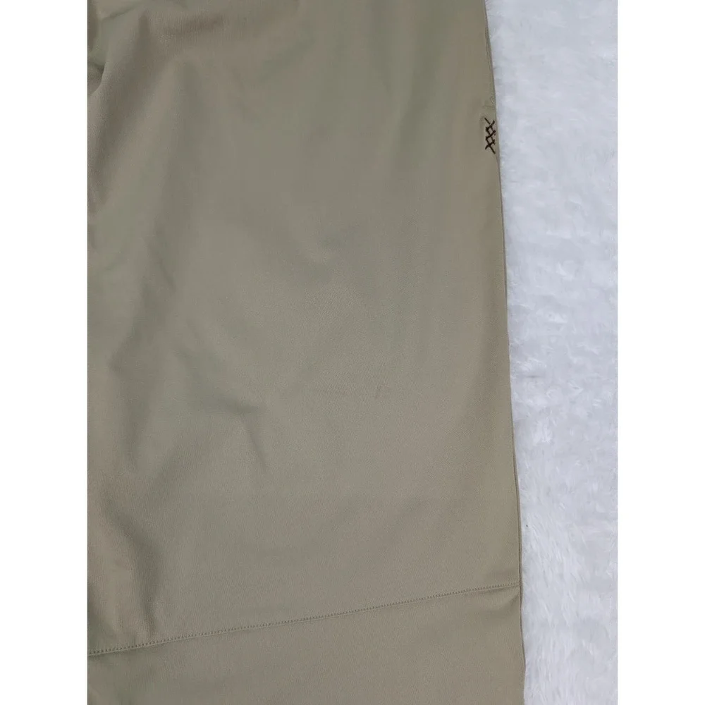 Rhone Commuter Pants Men's 38 (39x32) Classic Straight Fit Khaki Polyester *Read